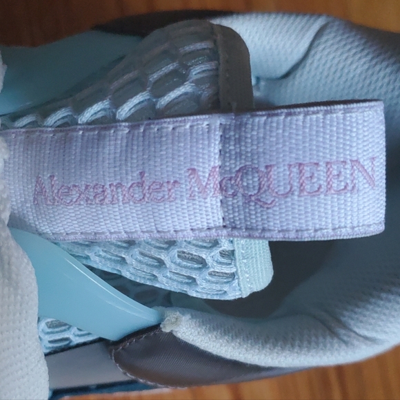 Alexander Mcqueen men Mix - Media trainer sneakers White , Multi Color. 9(EU42) - Picture 9 of 14